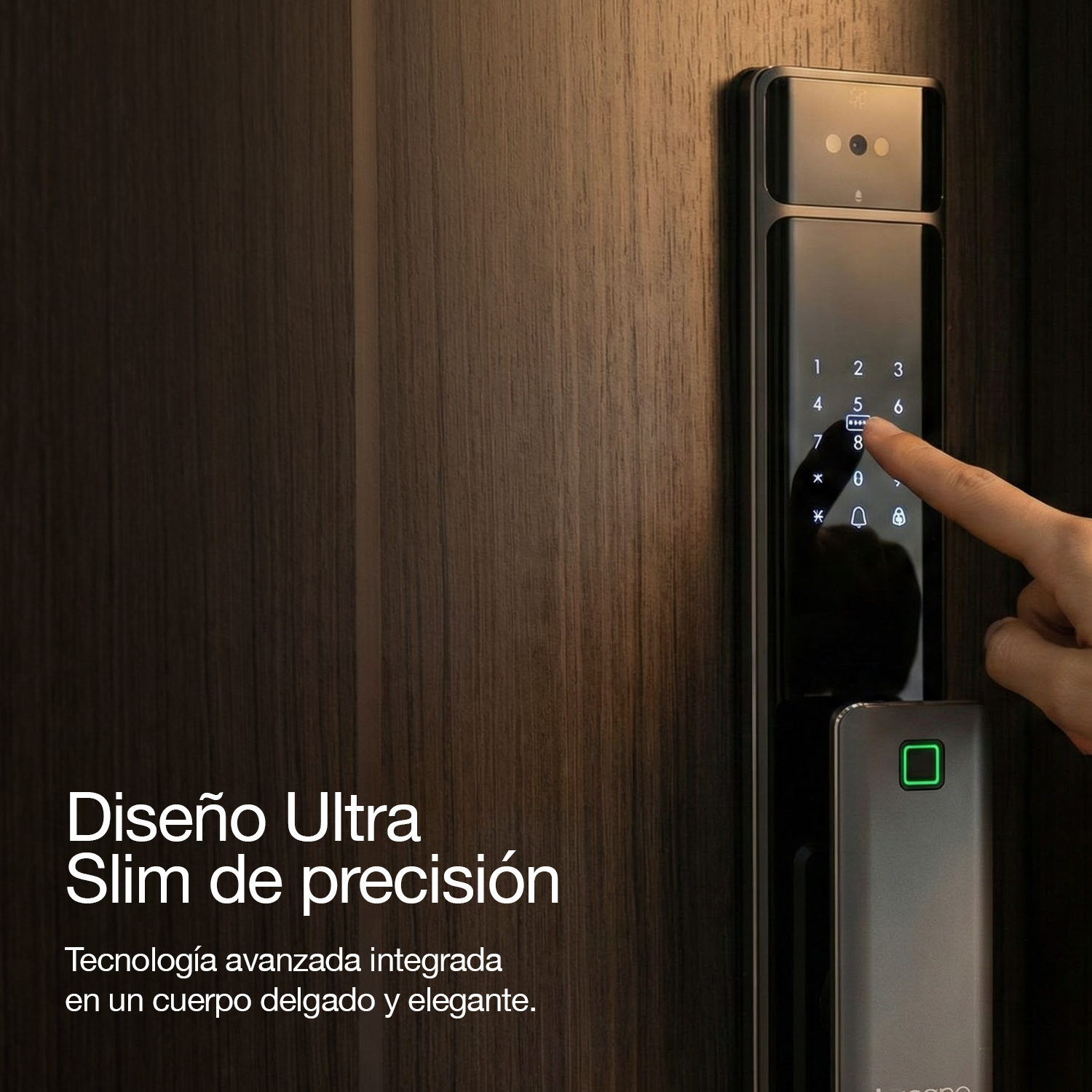 Cerradura Inteligente Lusano Ultra Slim WiFi