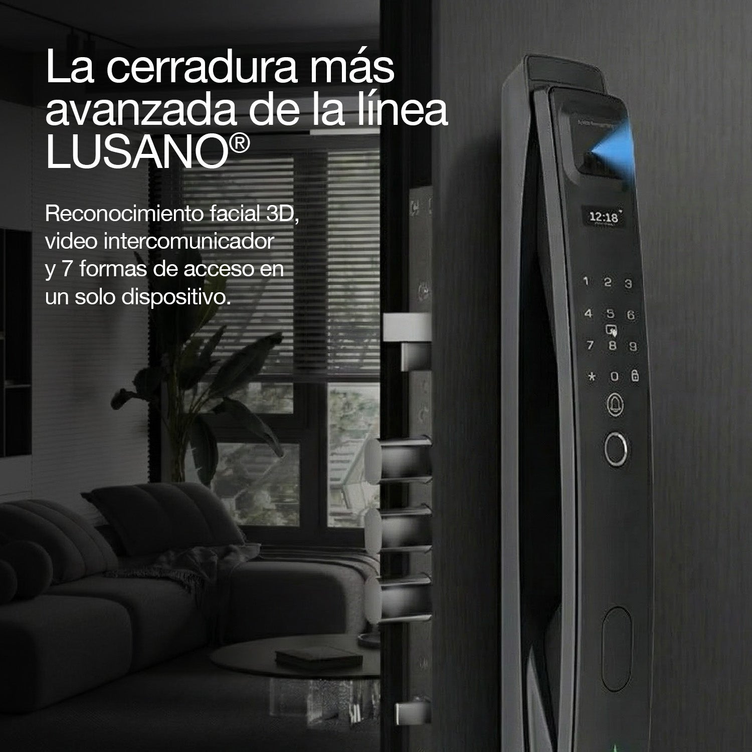 Cerradura Inteligente Lusano Mercury WiFi