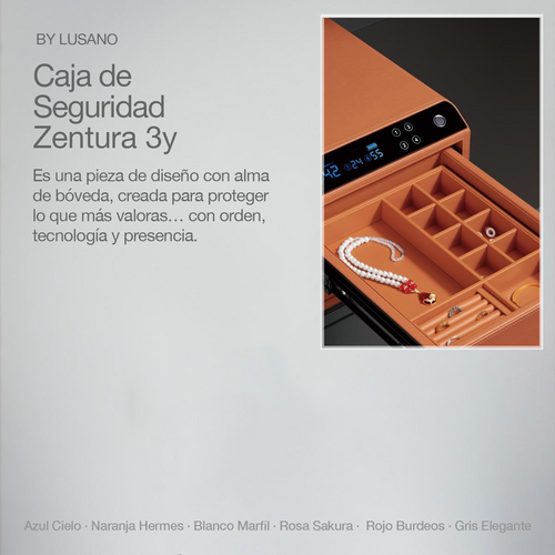 Caja de seguridad digital Lusano Zentura 3Y