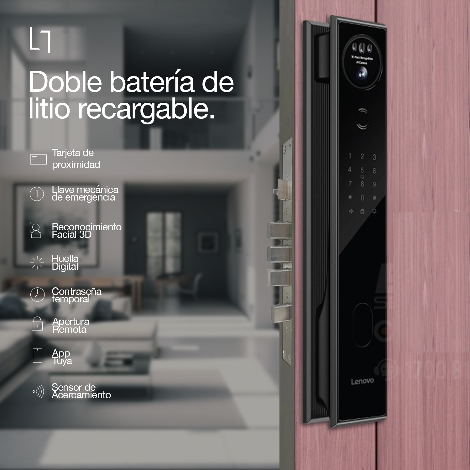 Cerradura Inteligente Lenovo A6F