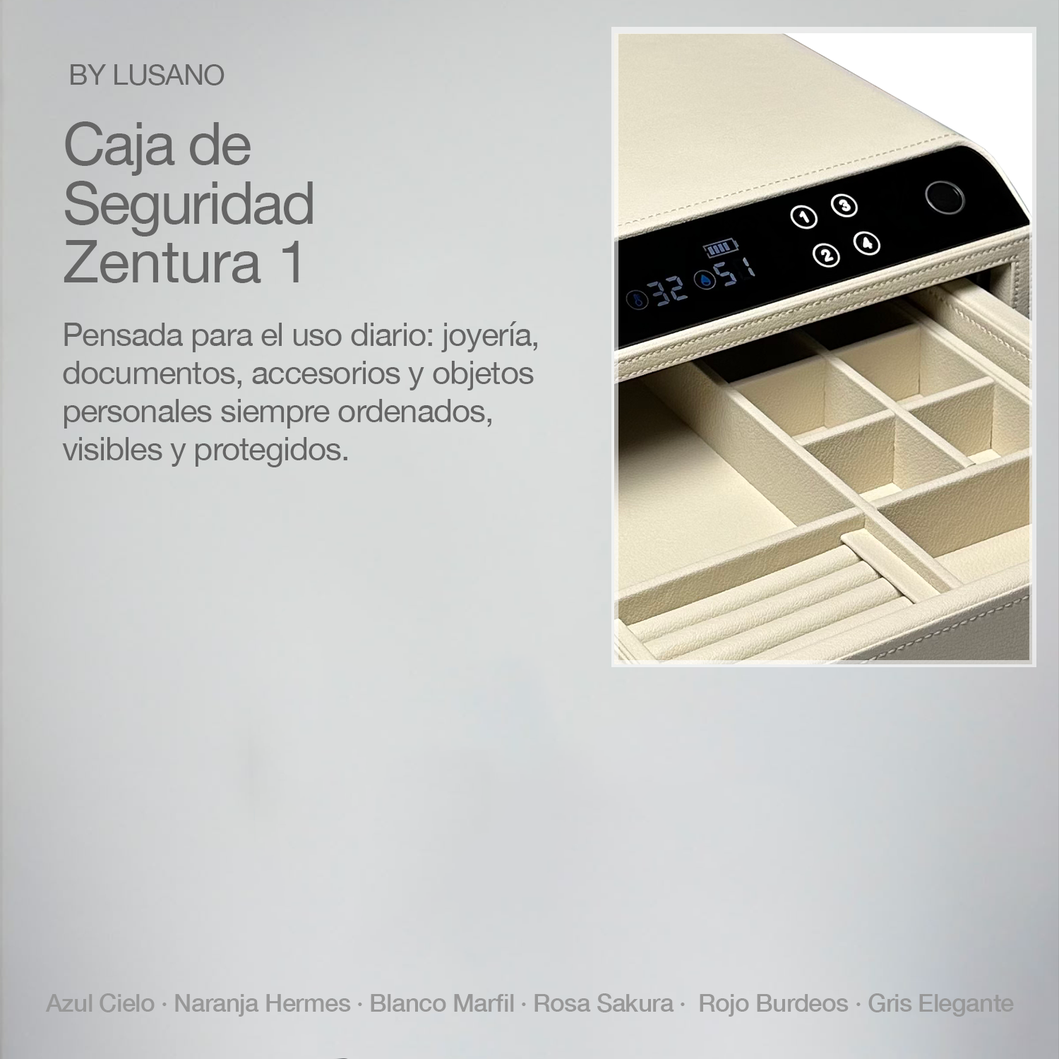 Caja de seguridad digital Lusano Zentura 1