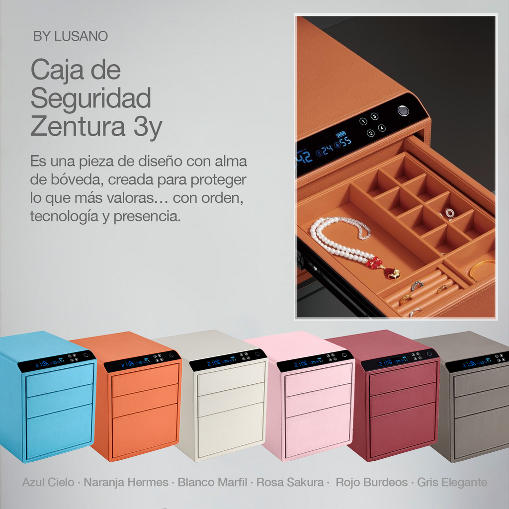 Caja de seguridad digital Lusano Zentura 3Y