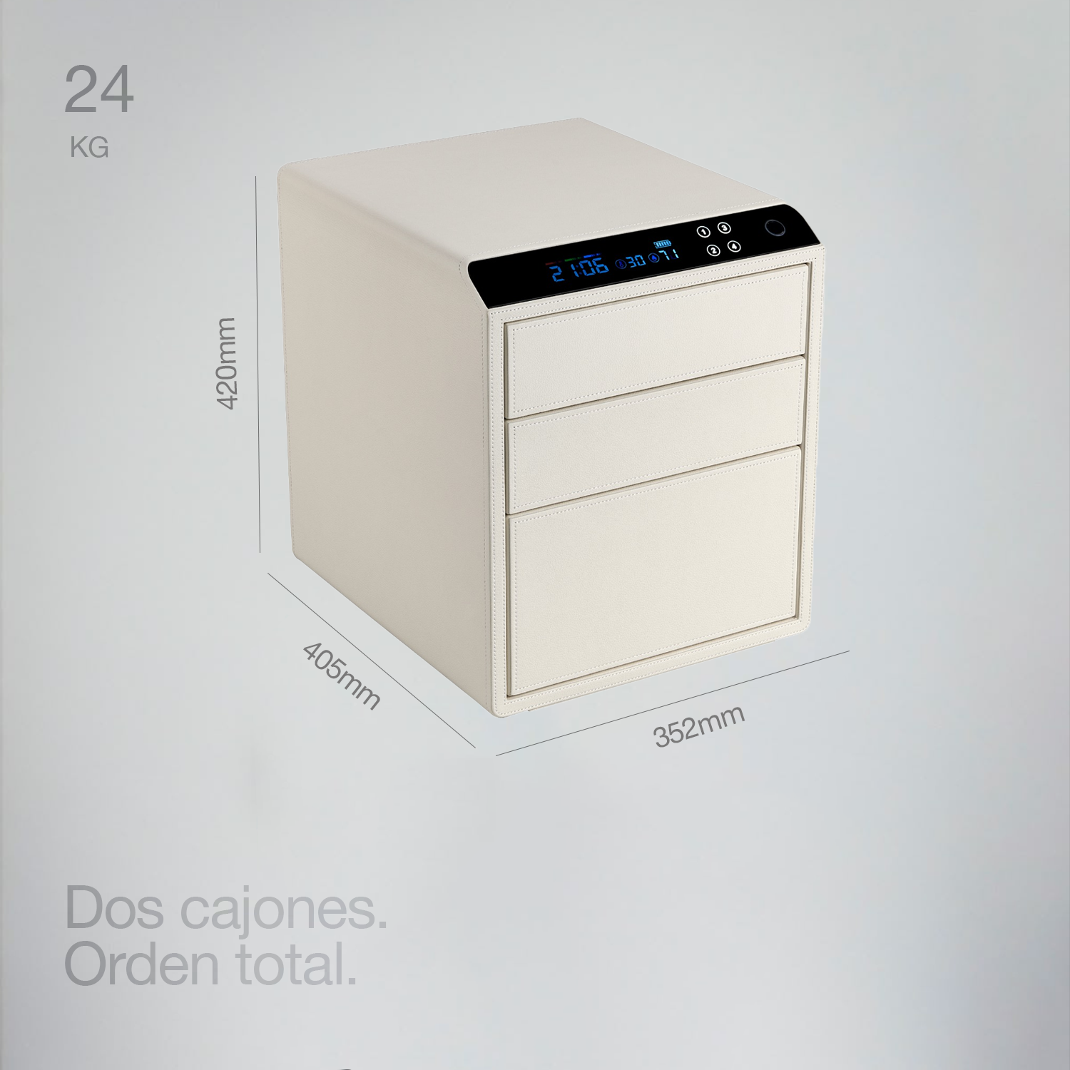 Caja de seguridad digital Lusano Zentura 3Y