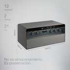 Caja Fuerte Digital Lusano Horus12 con Huella y WiFi