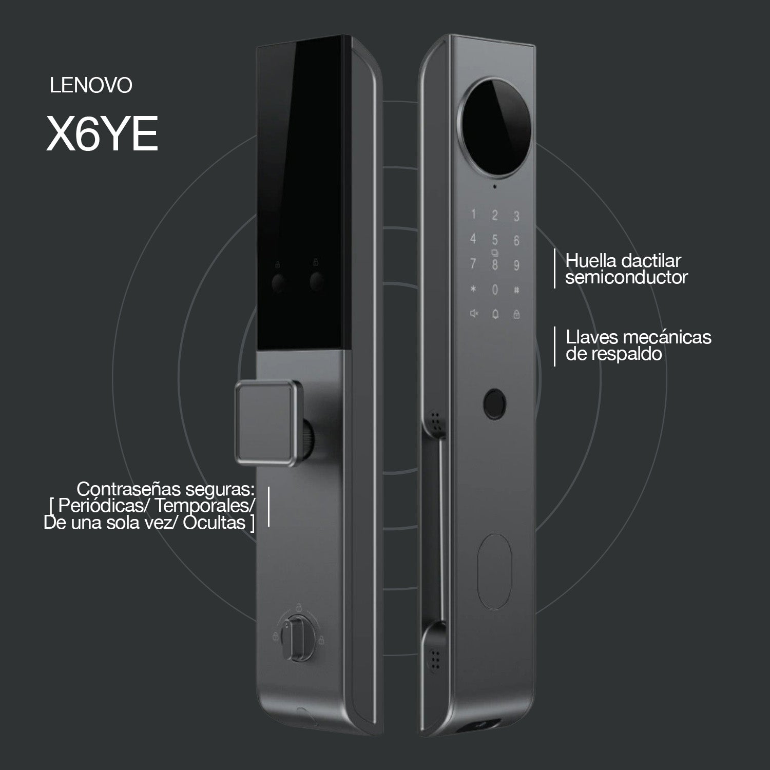 Cerradura Inteligente Lenovo X6YE