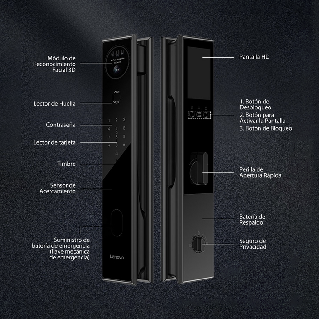 Cerradura Inteligente Lenovo A6F