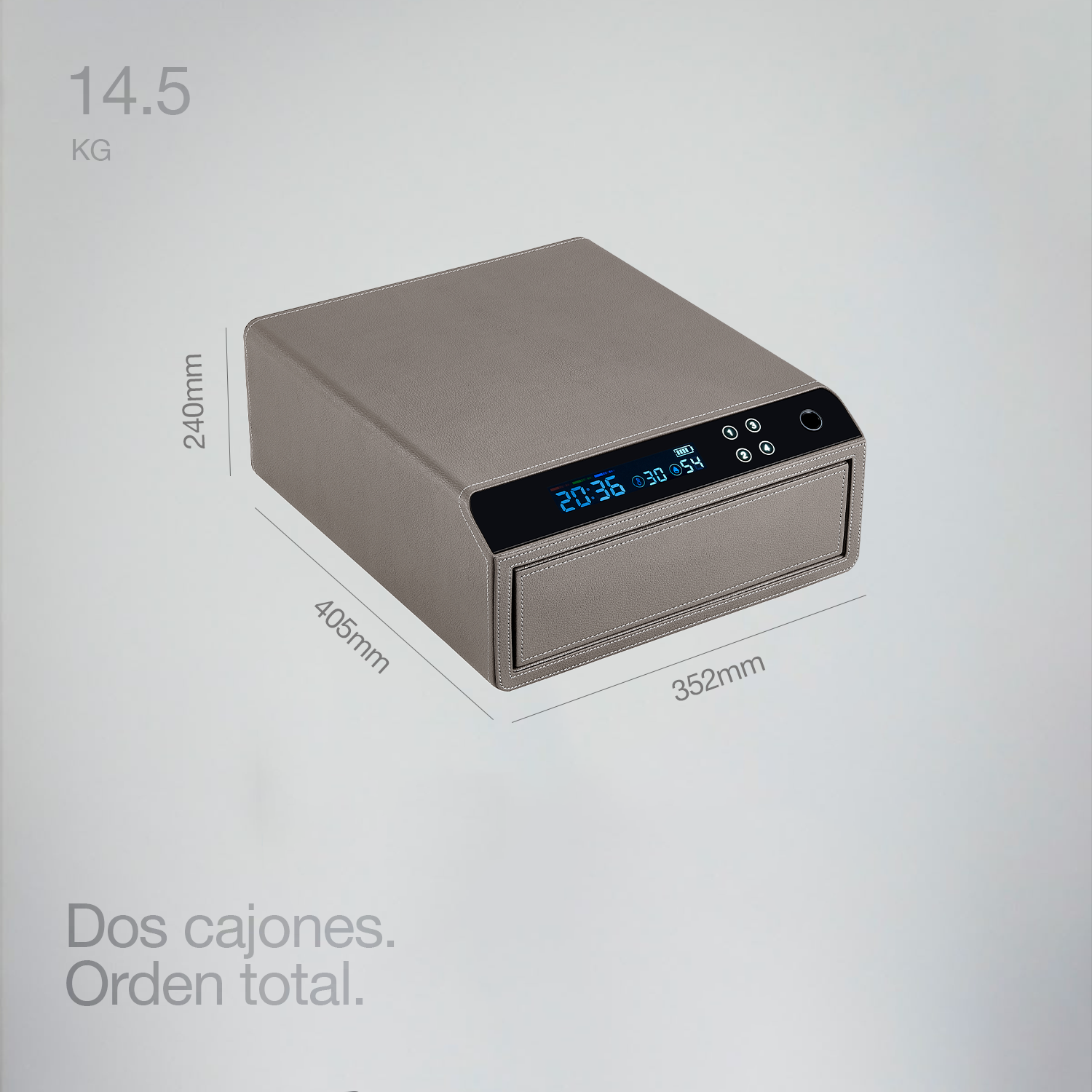 Caja de seguridad digital Lusano Zentura 1