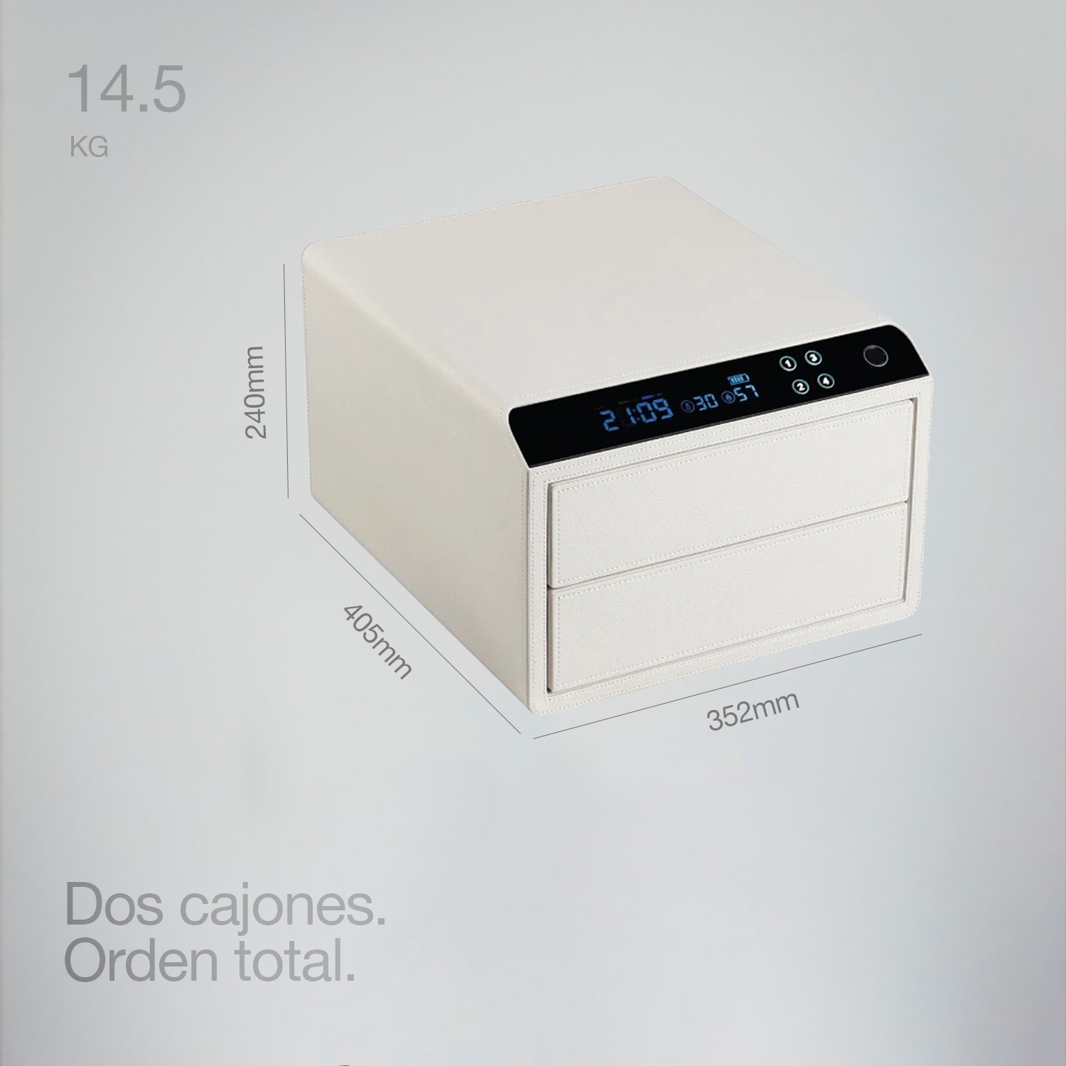 Caja de seguridad digital Lusano Zentura 2