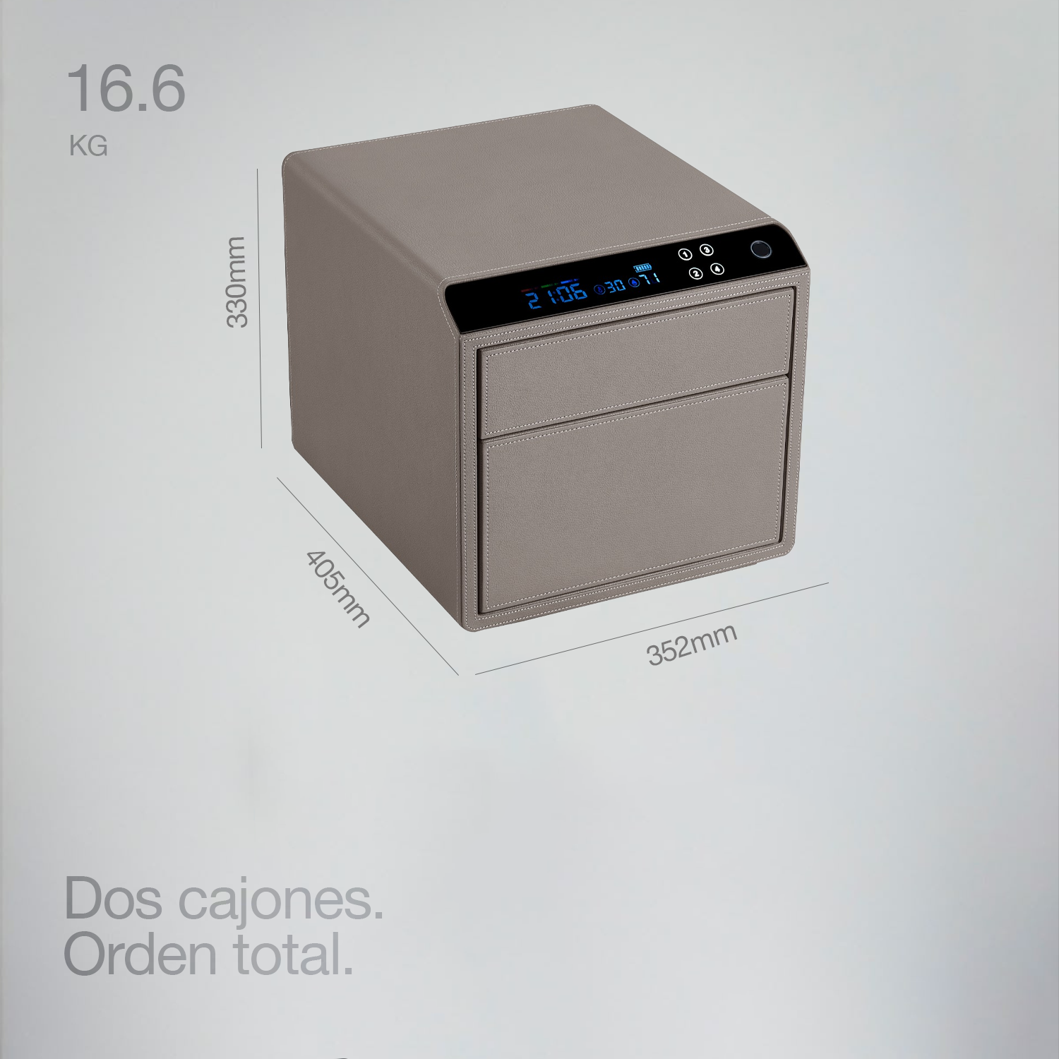 Caja de seguridad digital Lusano Zentura 2Y