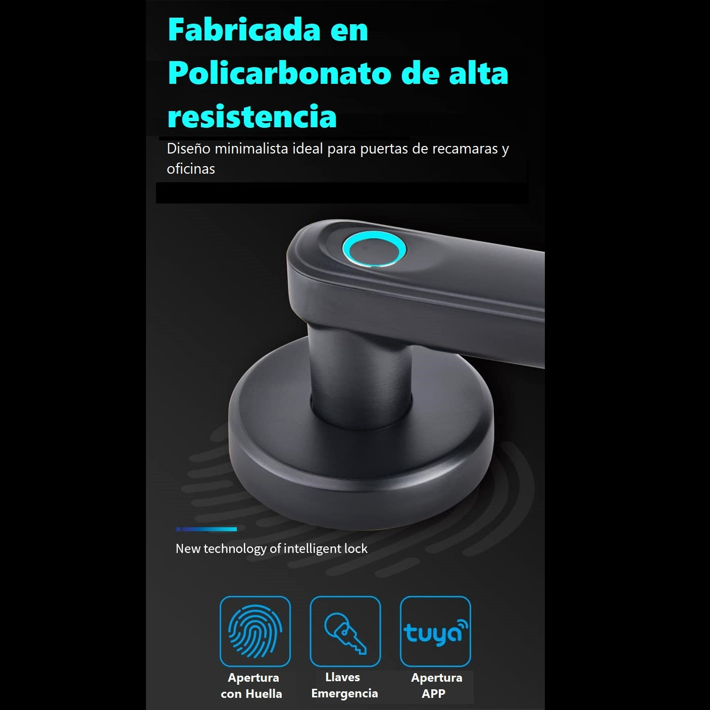 Cerradura Manija Inteligente Bestlocks T3