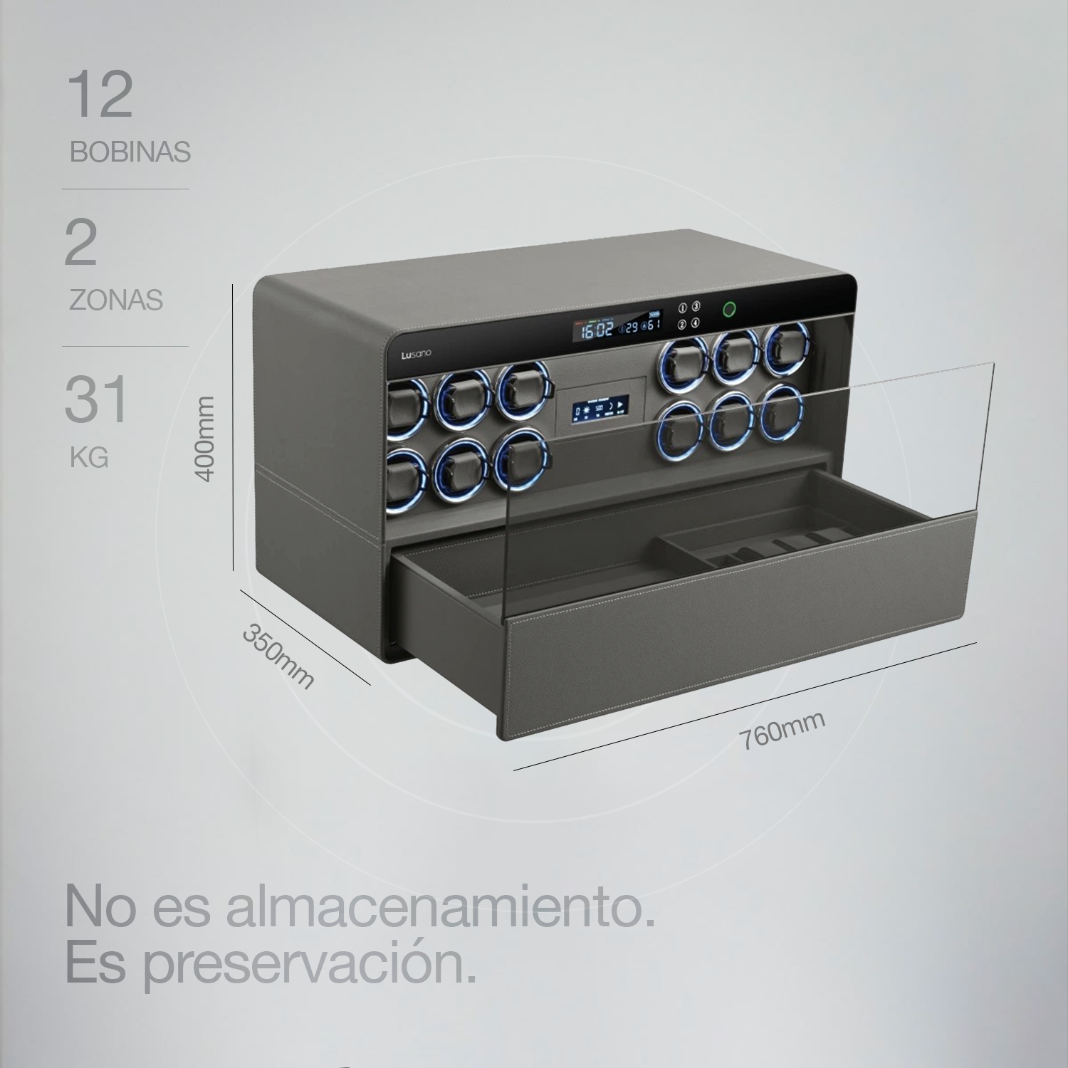 Caja Fuerte Digital Lusano Horus12