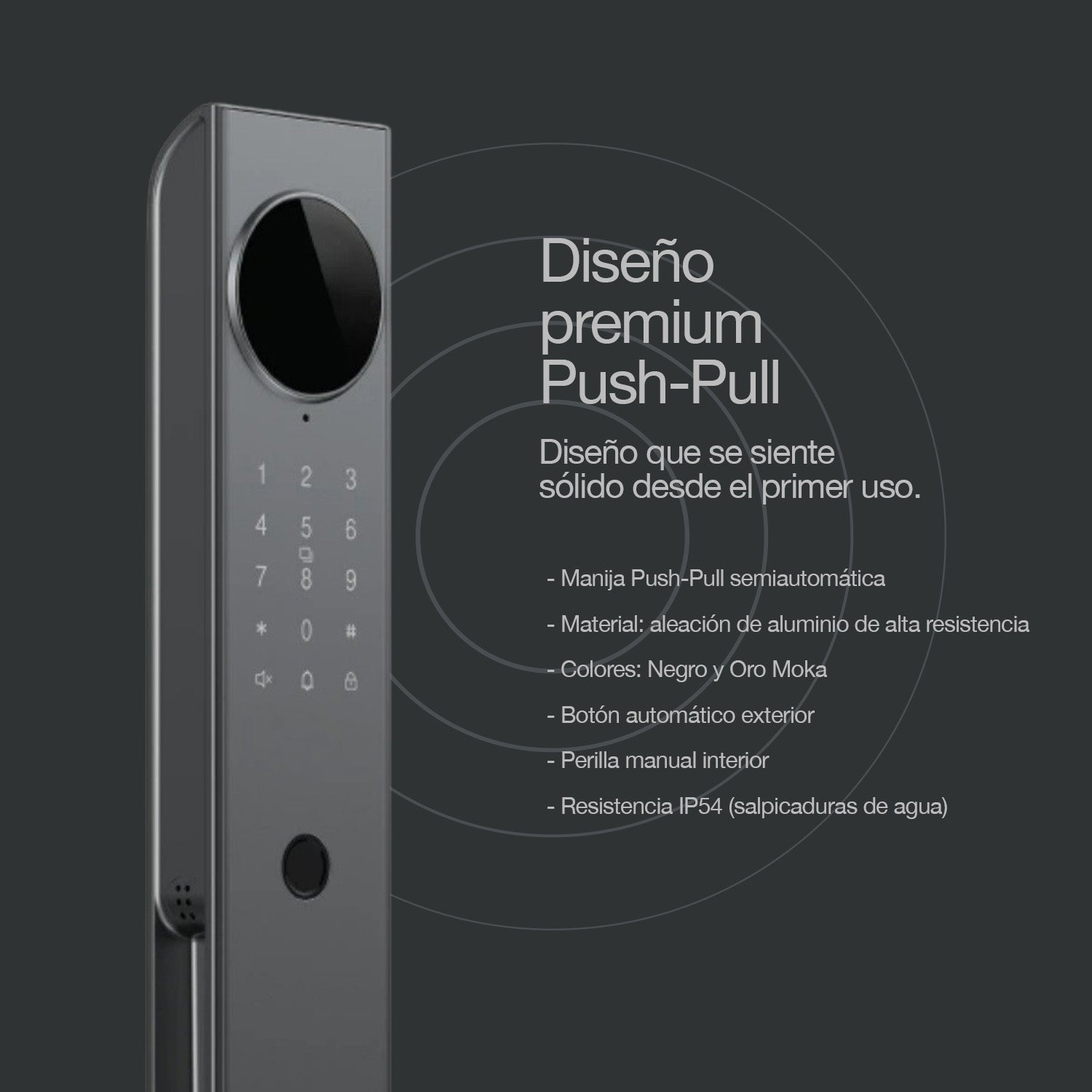 Cerradura Inteligente Lenovo X6YE WiFi