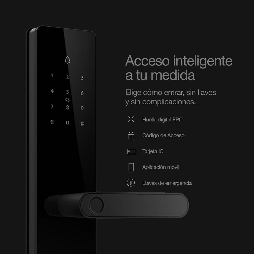 Cerradura Inteligente Lusano STAR