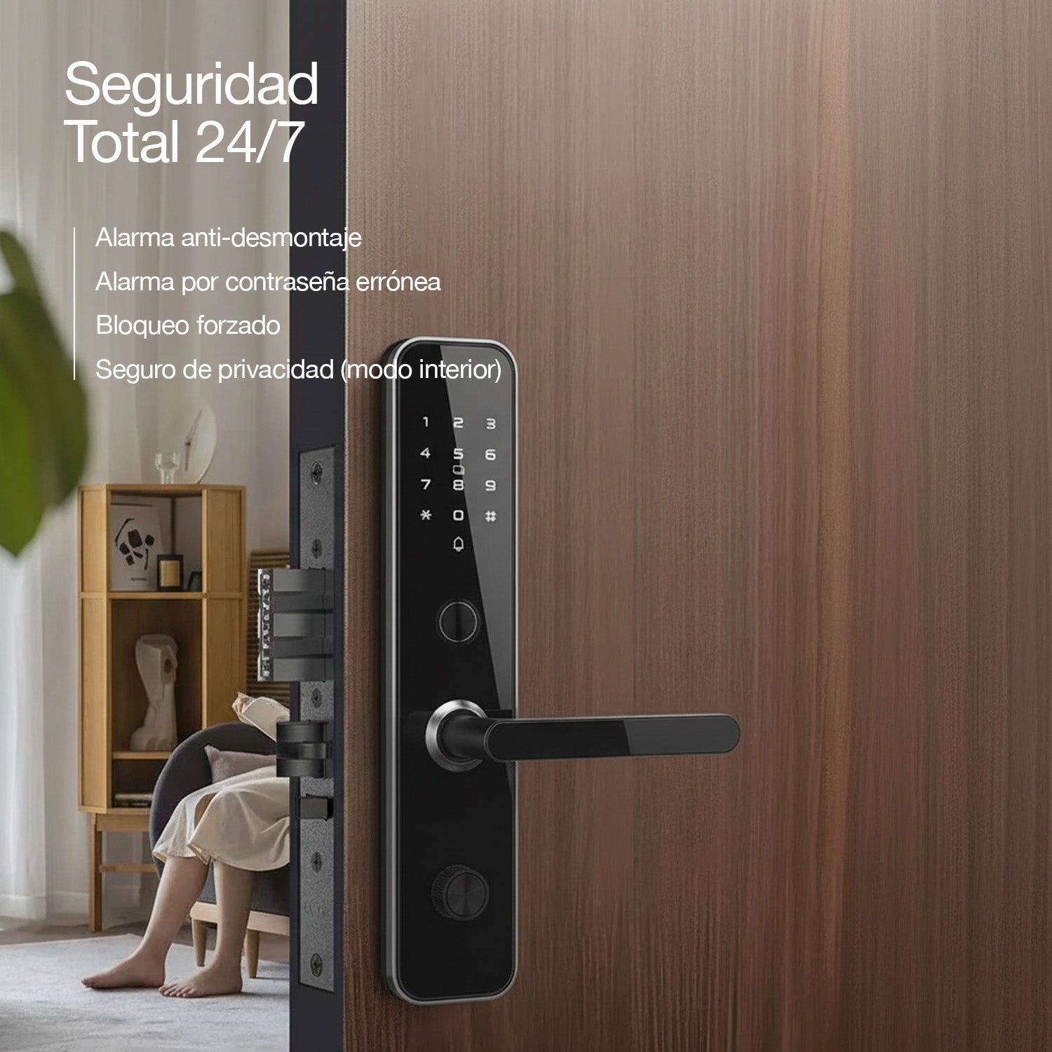 Cerradura Inteligente Lenovo E6 WiFi