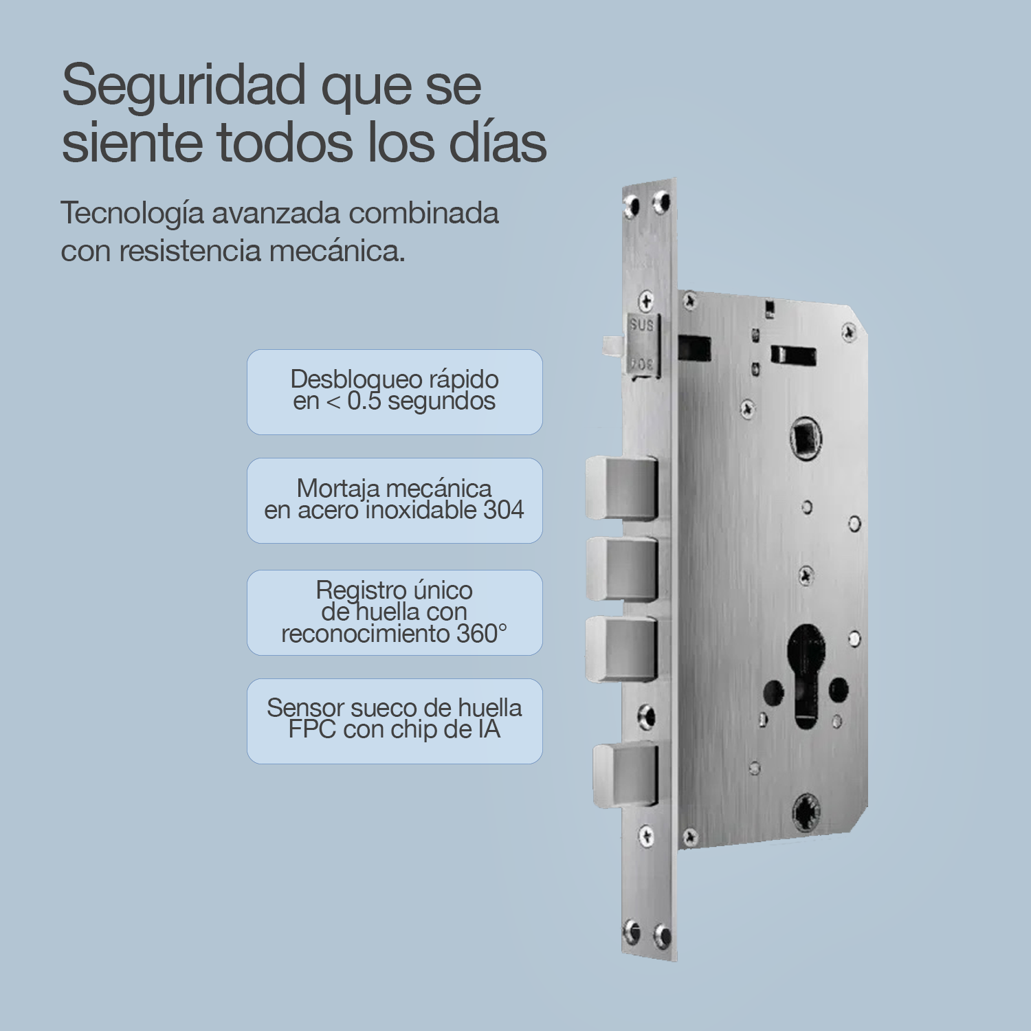 Cerradura Inteligente Lusano STAR WiFi