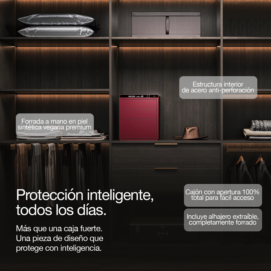 Caja de seguridad digital Lusano Zentura 1