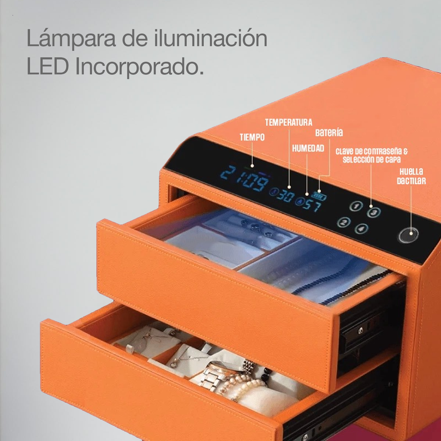 Caja de seguridad digital Lusano Zentura 2Y