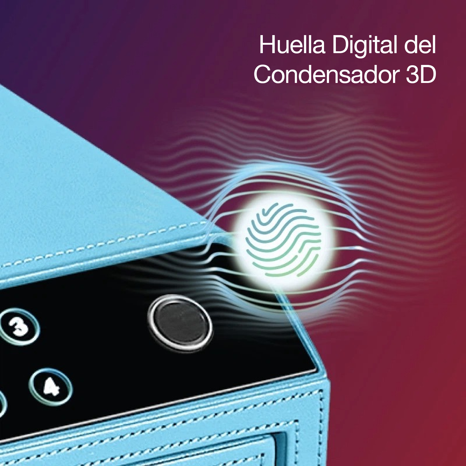 Caja de seguridad digital Lusano Zentura 3Y