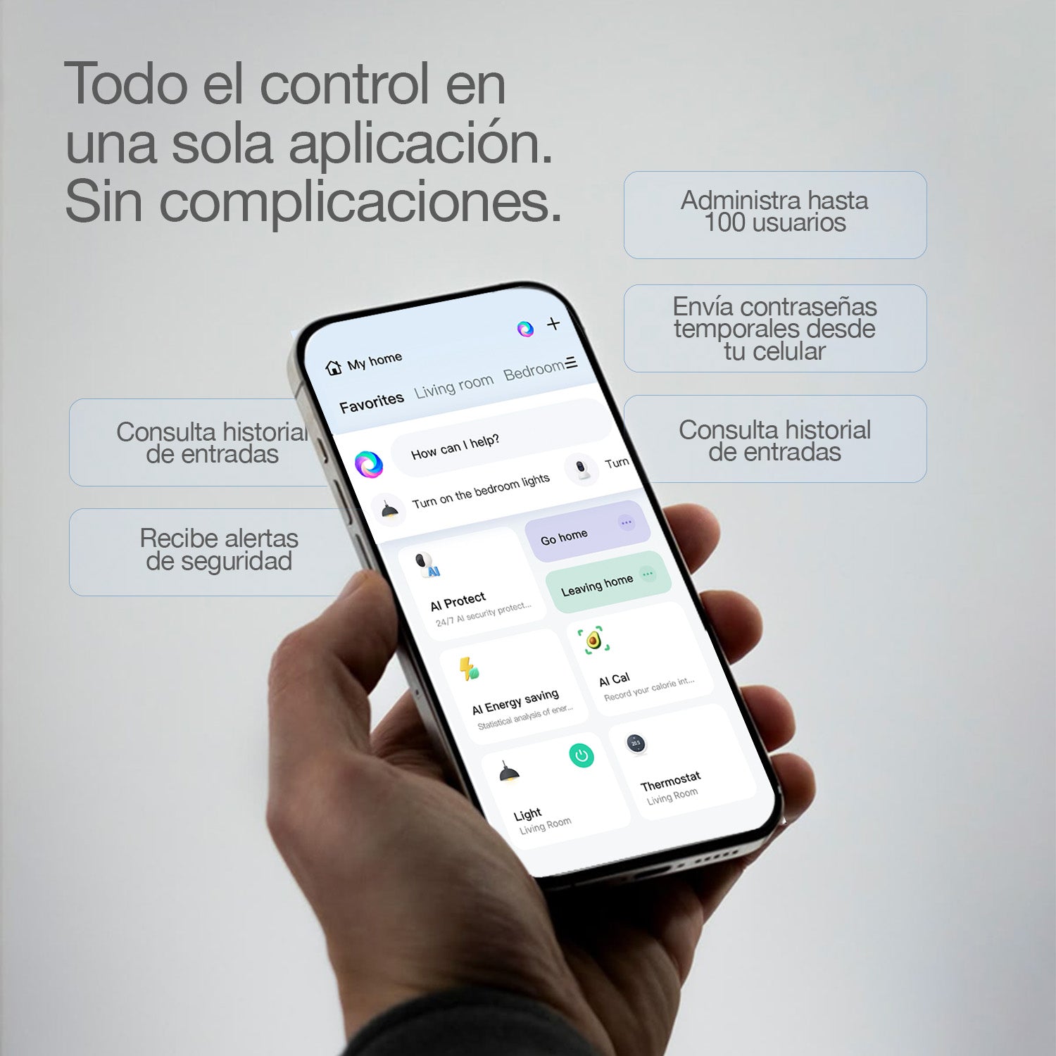 Cerradura Inteligente Lenovo E6 WiFi