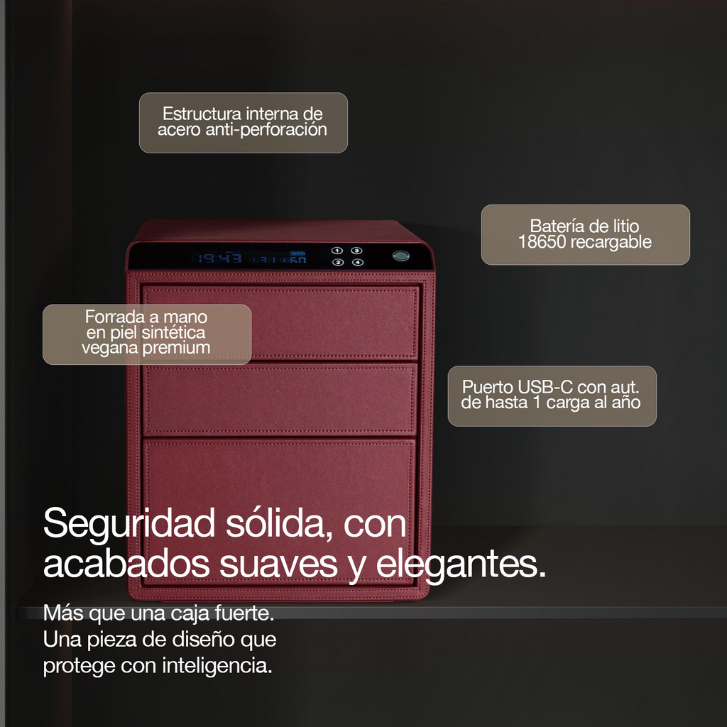 Caja de seguridad digital Lusano Zentura 3Y
