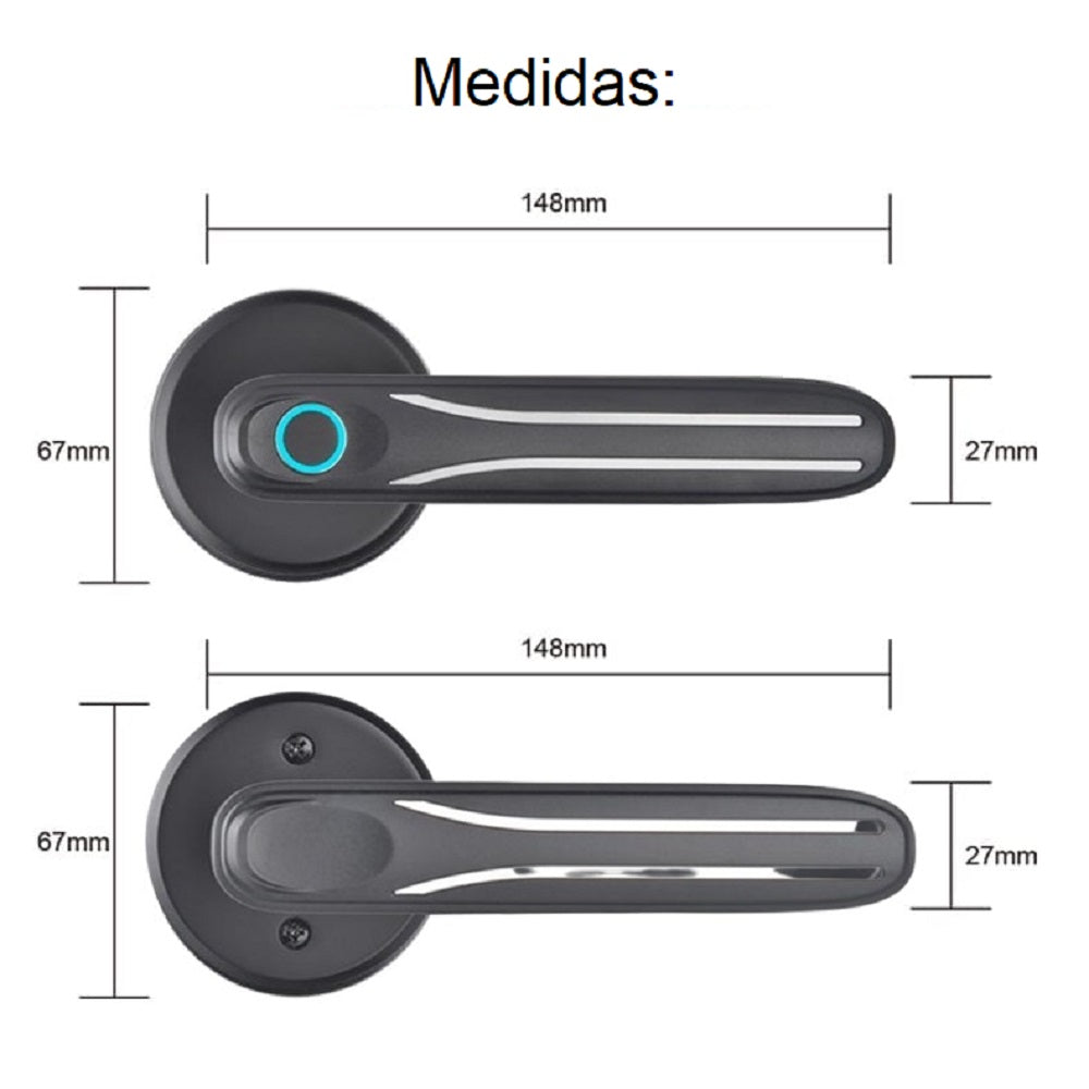 Cerradura Manija Inteligente Bestlocks T3