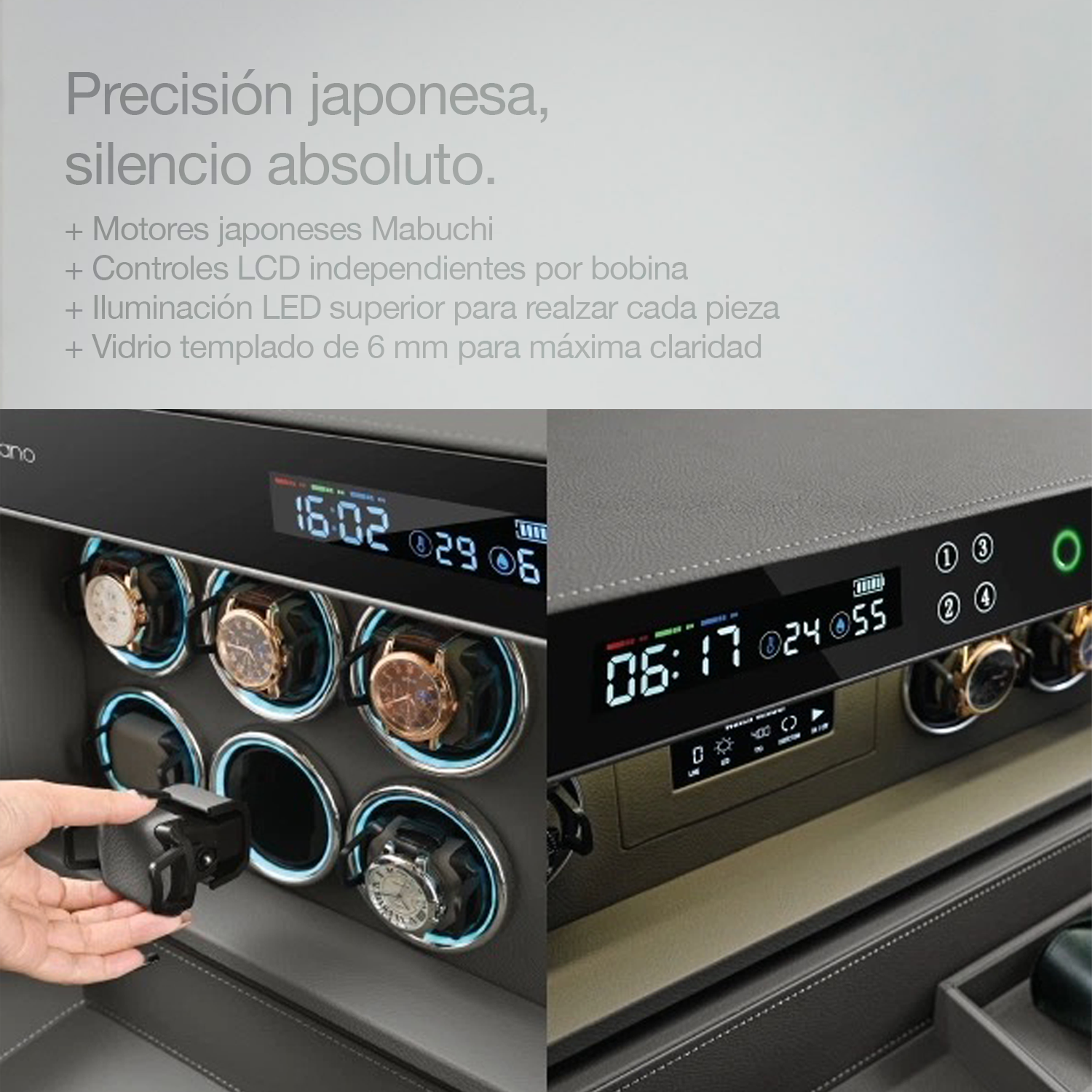 Caja Fuerte Digital Lusano Horus12 con Huella y WiFi