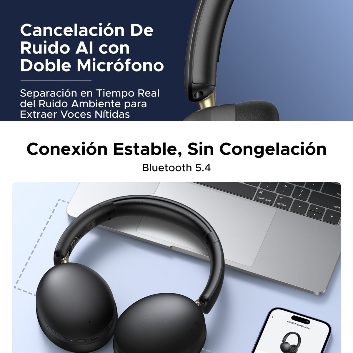 AURICULARES UGREEN TRUE WIRELESS HITUNE MAX2