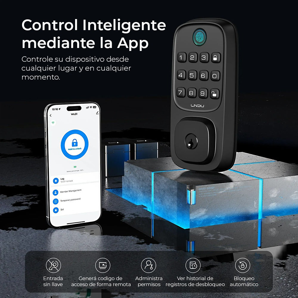 Cerrojo Inteligente LNDU WL01