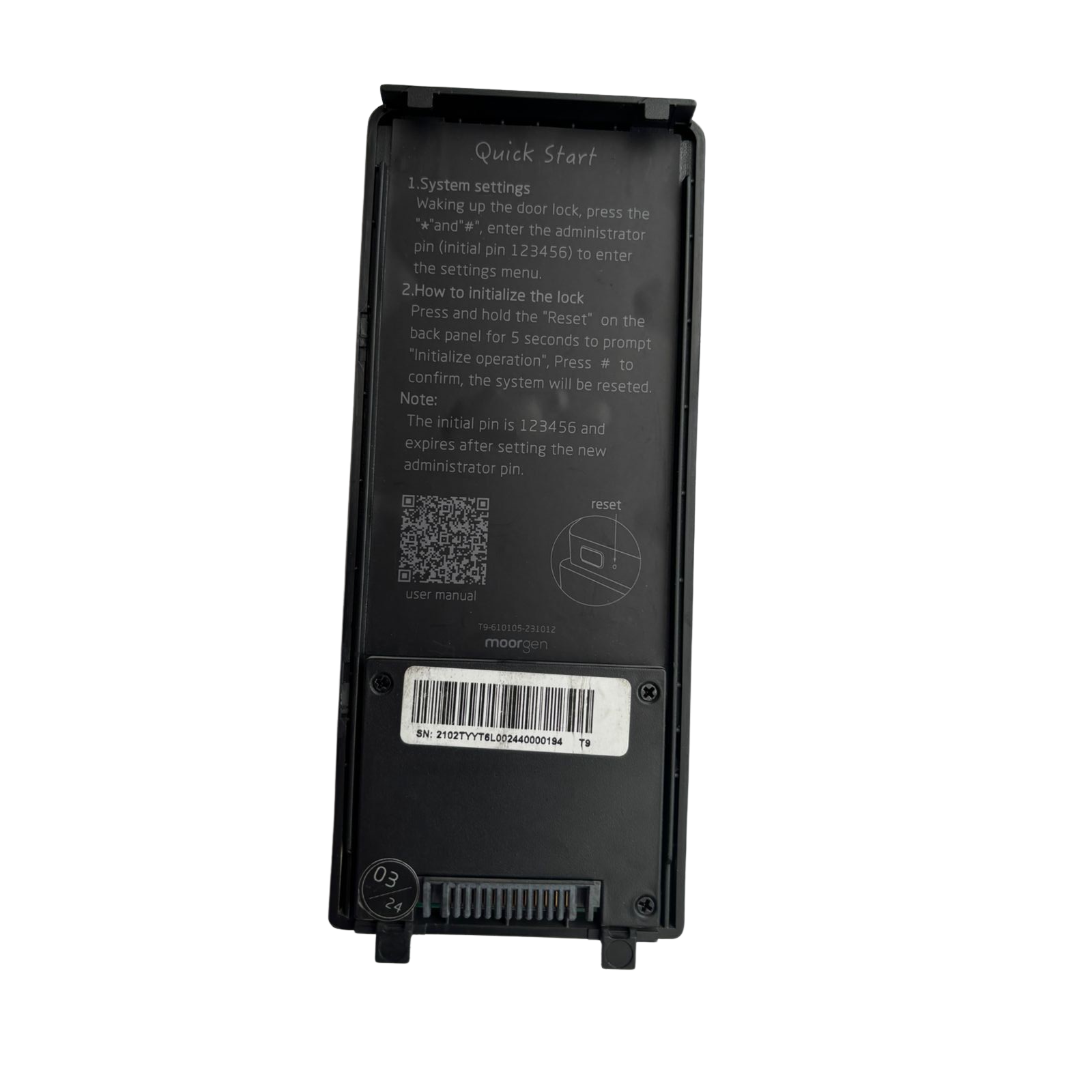 Pantalla LCD 5" Moorgen T9 y T5+
