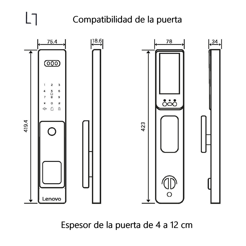 Cerradura Inteligente Lenovo A10