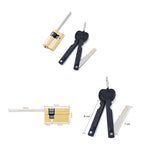 Kit de cilindro tipo C y 2 llaves para cerradura inteligente Lenovo