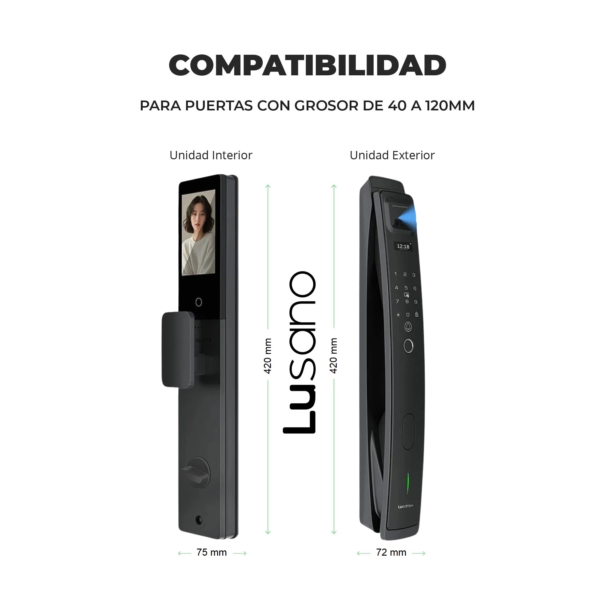 Cerradura Inteligente Lusano Mercury