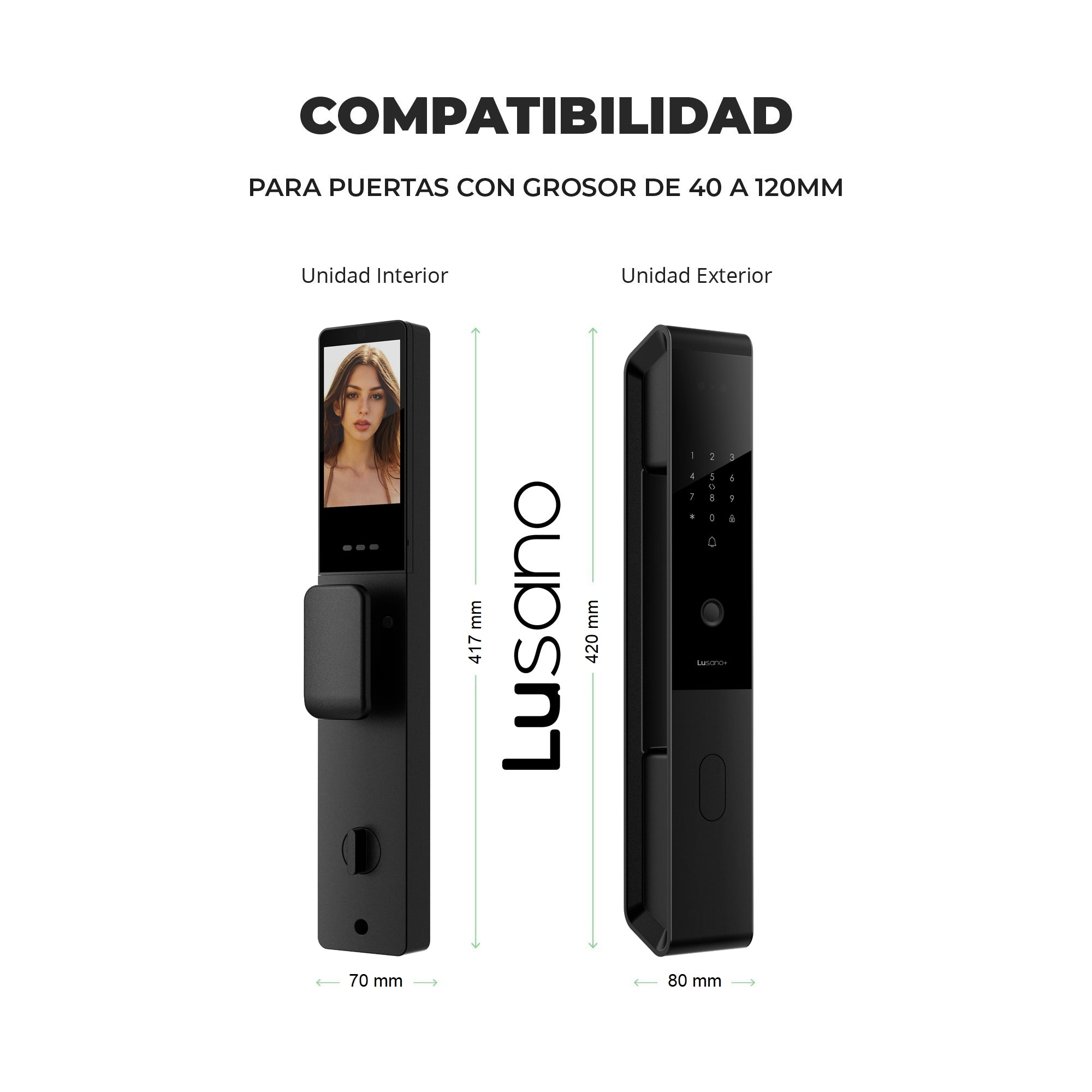 Cerradura Inteligente Lusano Pluto