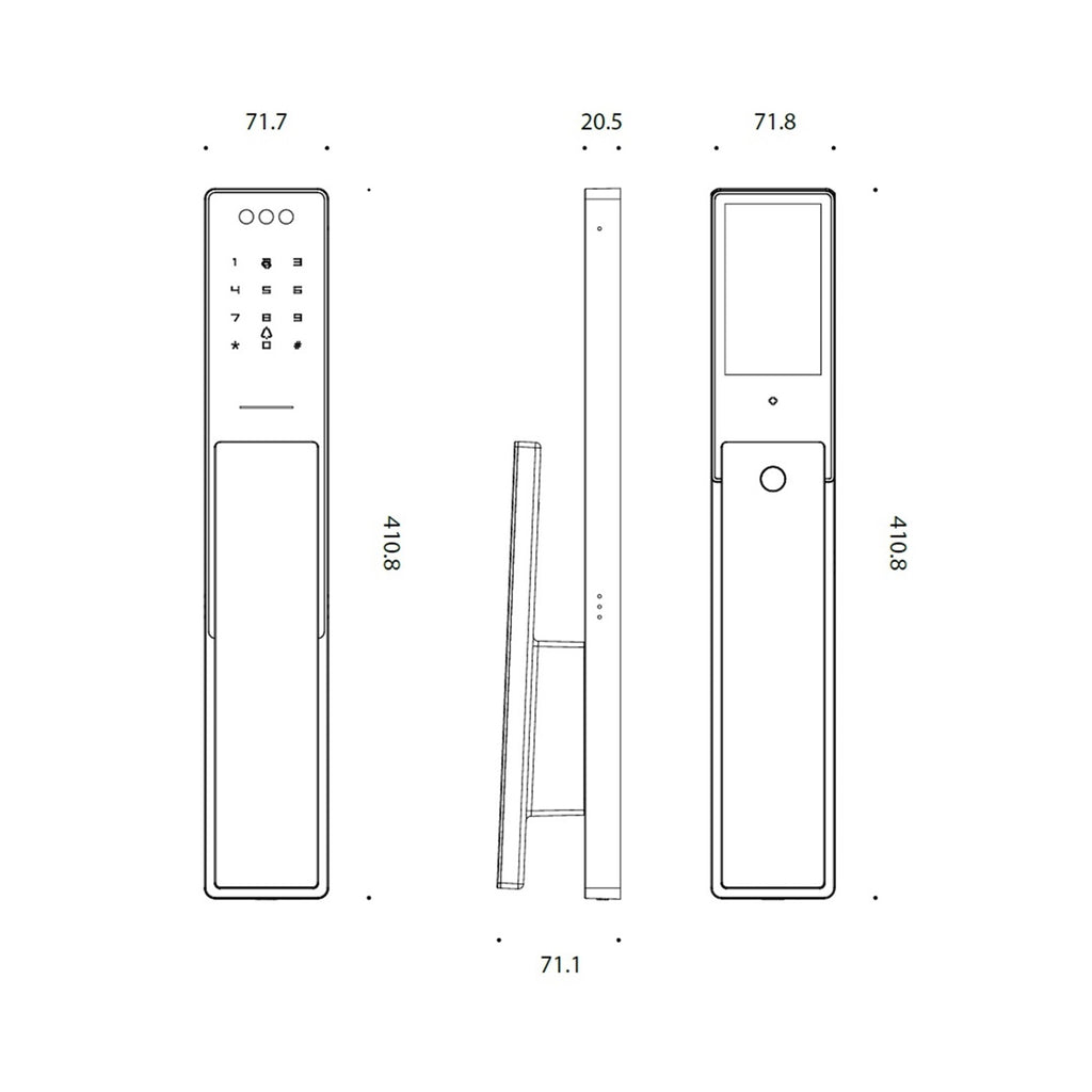Cerradura Inteligente Moorgen T5+ WiFi