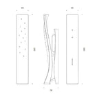 Cerradura Inteligente Moorgen T66 Zaha Hadid Edition