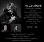 Cerradura Inteligente Moorgen T66 Zaha Hadid Edition