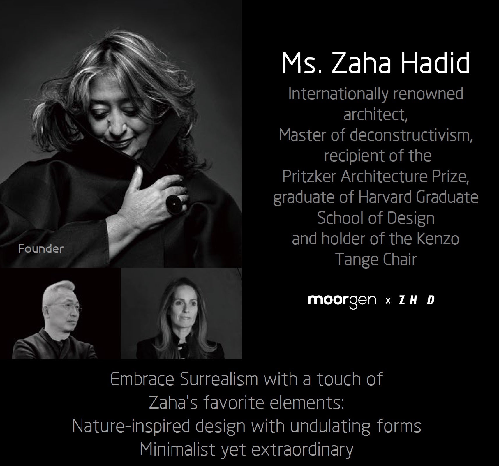Cerradura Inteligente Moorgen T66 Zaha Hadid Edition