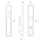 Cerradura Inteligente Moorgen T9 WiFi