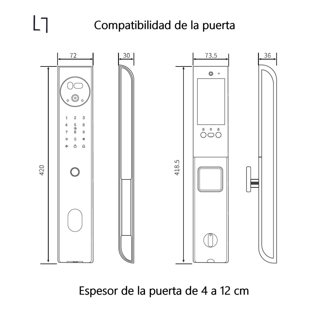Cerradura Inteligente Lenovo X6F