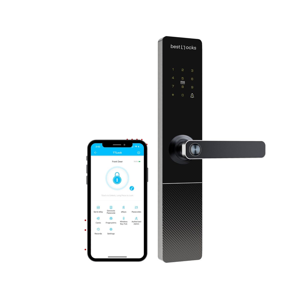 Cerradura Inteligente Bestlocks BL70W IP68