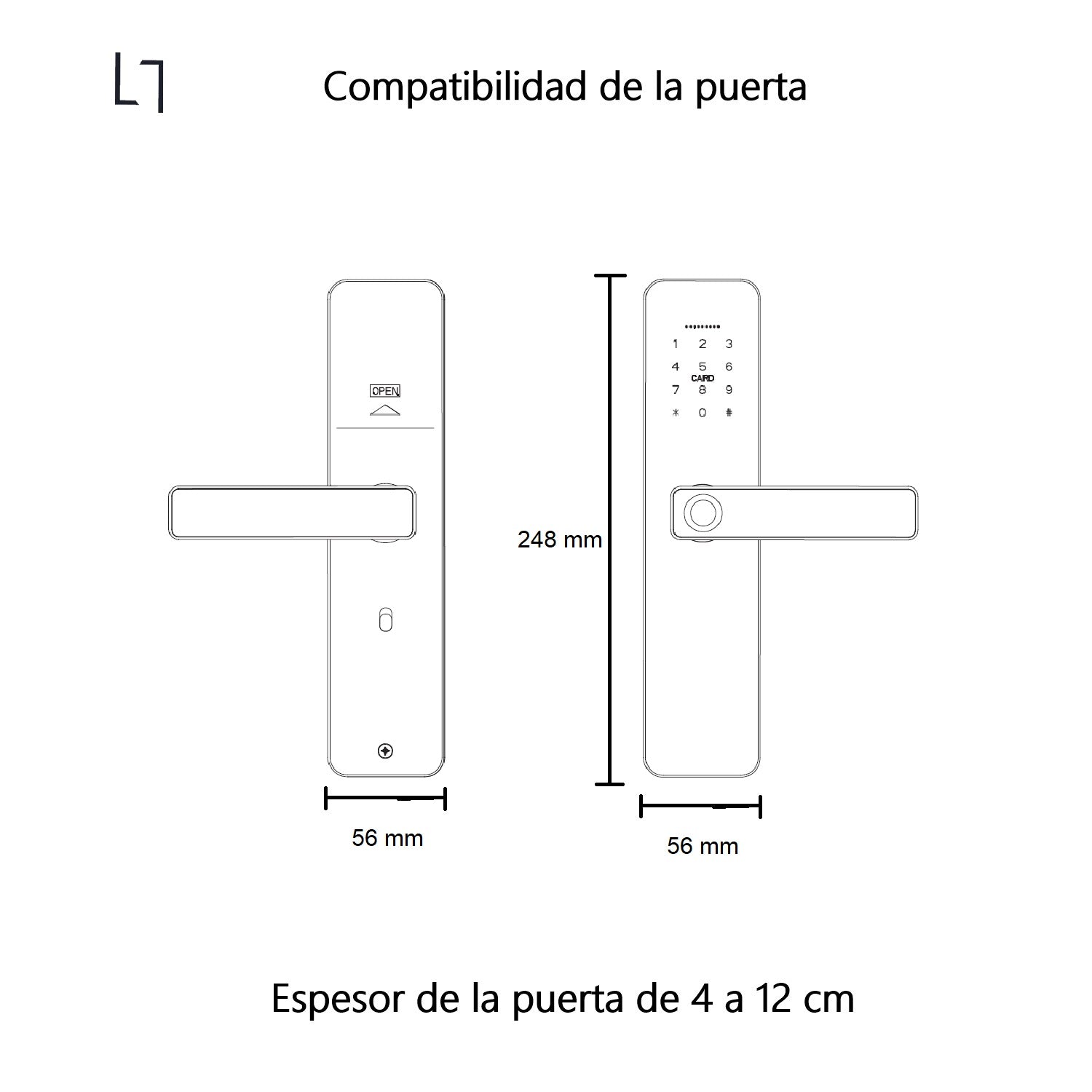 Cerradura Inteligente Bestlocks BL50