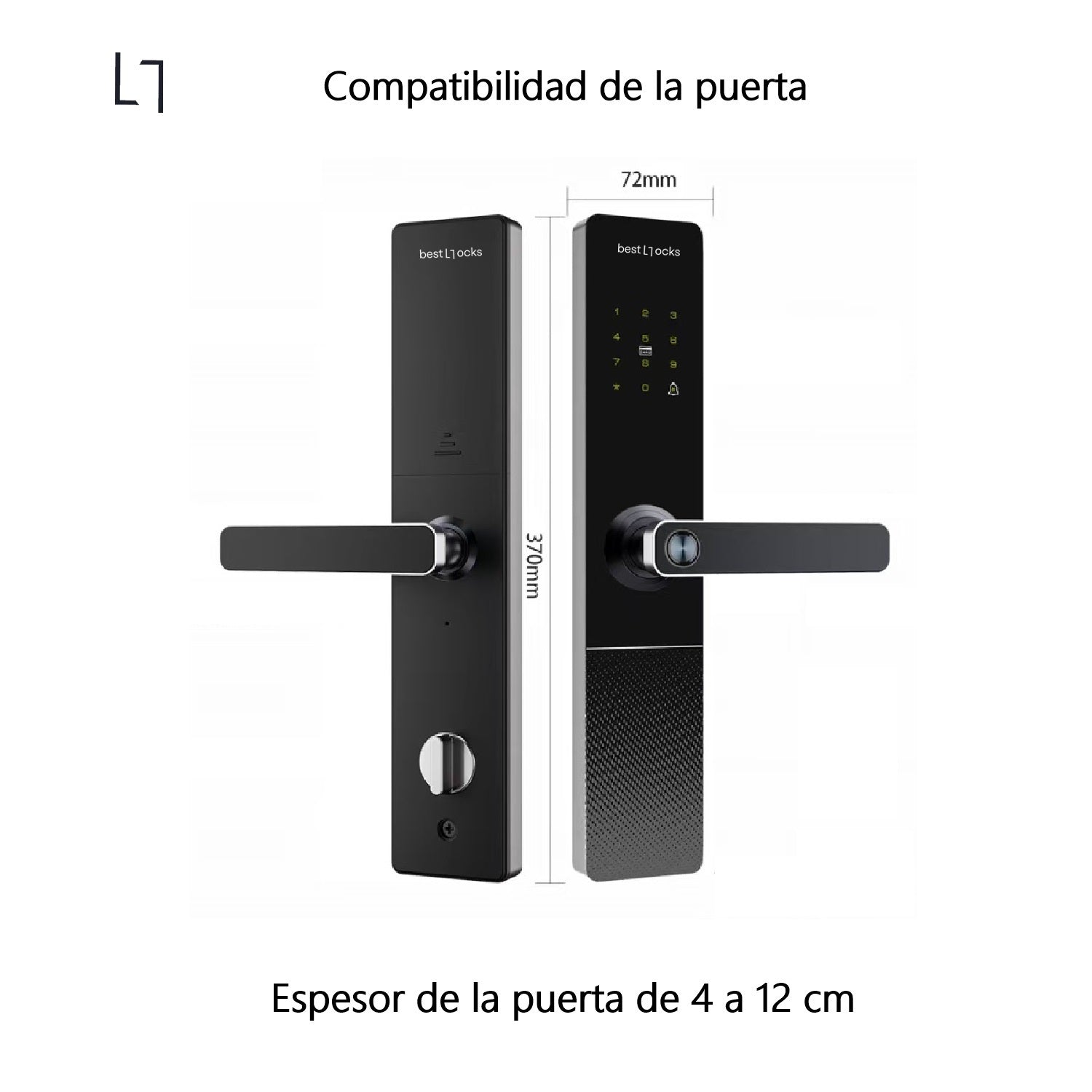 Cerradura Inteligente Bestlocks BL70W IP68