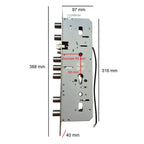 Mecanismo con sensor electronico Heavy Duty cerradura digital Lenovo