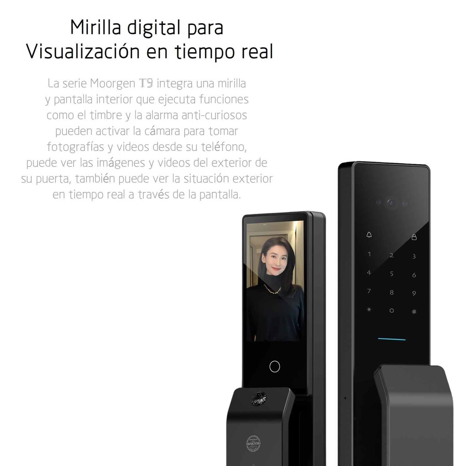Cerradura Inteligente Moorgen T9 WiFi